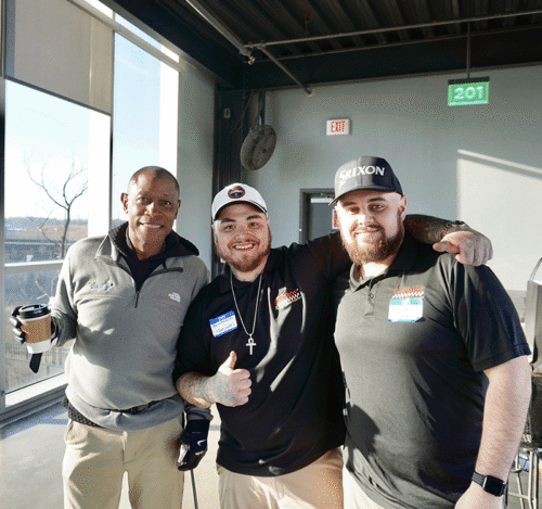 JITS Kenny Lofton Visiting A Client