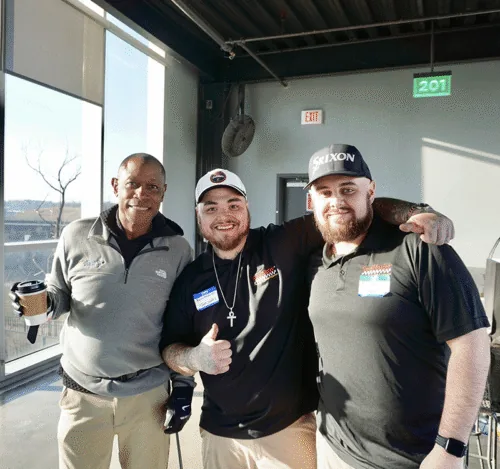 JITS Kenny Lofton Visiting A Client