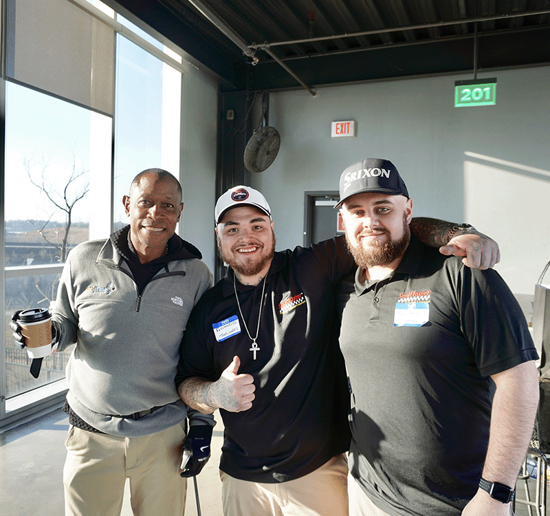 JITS Kenny Lofton Visiting A Client