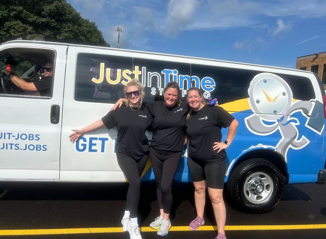 Just In Time Staffing Staff And Van