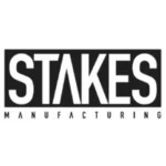 Bold logo with 'STAKES' text