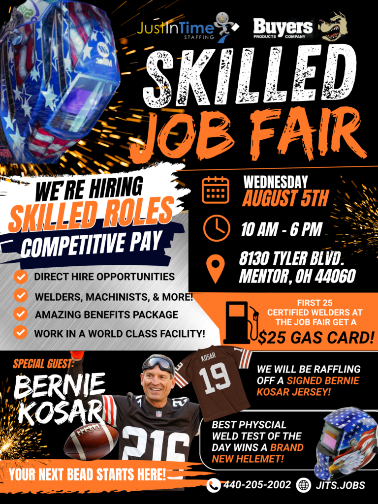 Just In Time Staffing Welders Job Fair